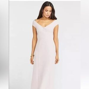 New pink dress gown Crepe Show Me Your Mumu Size XS